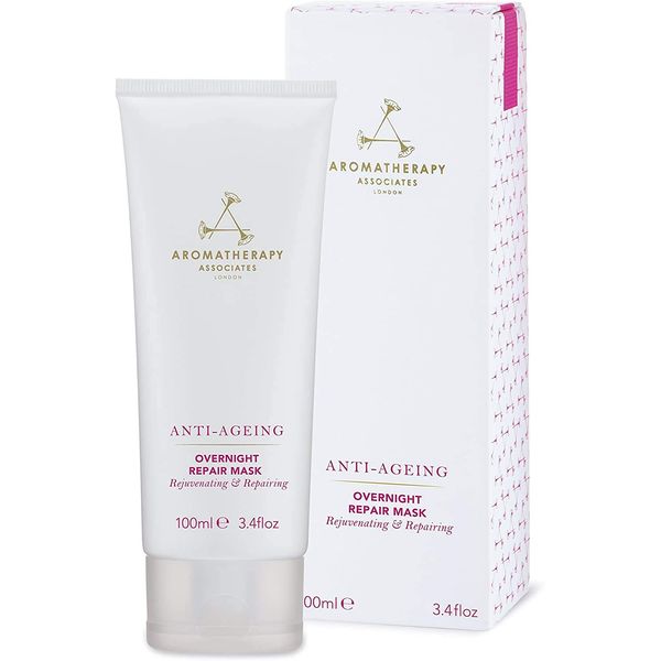 Aromatherapy Associates Overnight Repair Mask 100ml, eine Anti-Aging-Gesichtsmaske, die hilft, Linien zu glätten und die Haut zu straffen, und Sie über Nacht mit einer Gesichtsbehandlung verwöhnt.