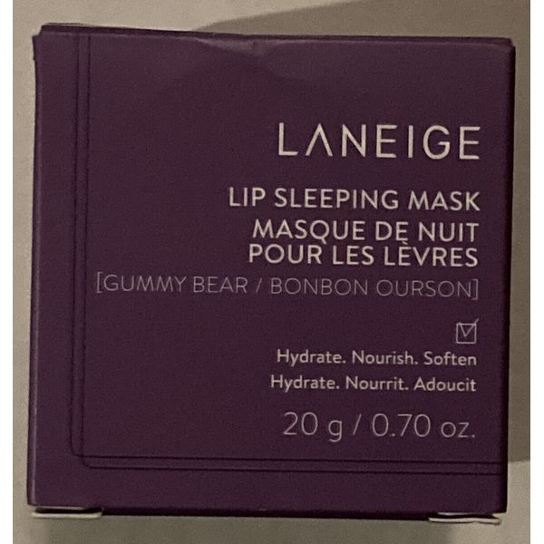 Laneige Lip Sleeping Mask Gummy Bear 20g Hydrate Nourish Soften