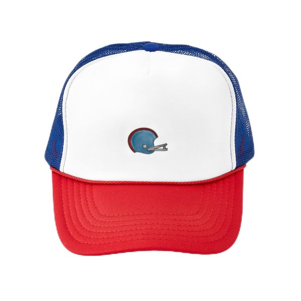 CafePress Football Helmet Snapback Trucker Hat