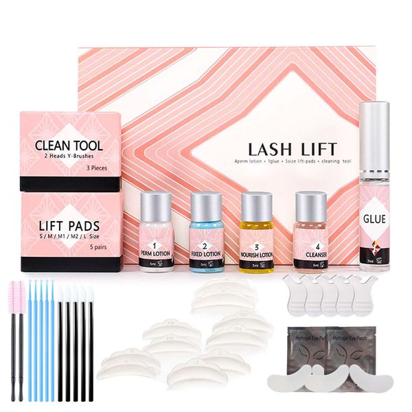 Wimpernlifting Set, DIY Lash Lifting Set Leicht Zu Bedienen, Wimpernwelle Lash Lift Kit Sicherheit & Gesundheit, Wimpern Lifting Set Semipermanentes, Eyelash Lifting Set Natürliche & Dickere