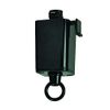 Nora Lighting NT-368B Pendant to Track adapter, Black