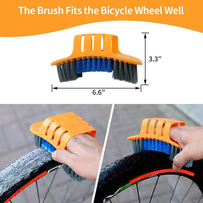 Chain Cleaner Cleaning Bicycle Chain Brush Wash Tool Set MTB Road