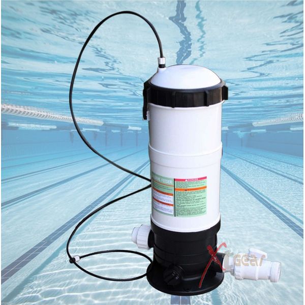 New Swimming Pool Off-Line Dispenser Chlorinator Feeder Flow Control Valve 65lbs