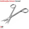 Goldman Fox Scissors curved 12 cm Dental surgical Micro shears Lab Instruments