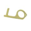 Clean Key No Touch Door Handle Opener Button Presser Hygiene Brass Multi-Tool 