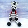 Zebra and Baby Zebra Luxury Crochet Kit