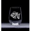 Goldfish stemless wine glass, 17 oz.