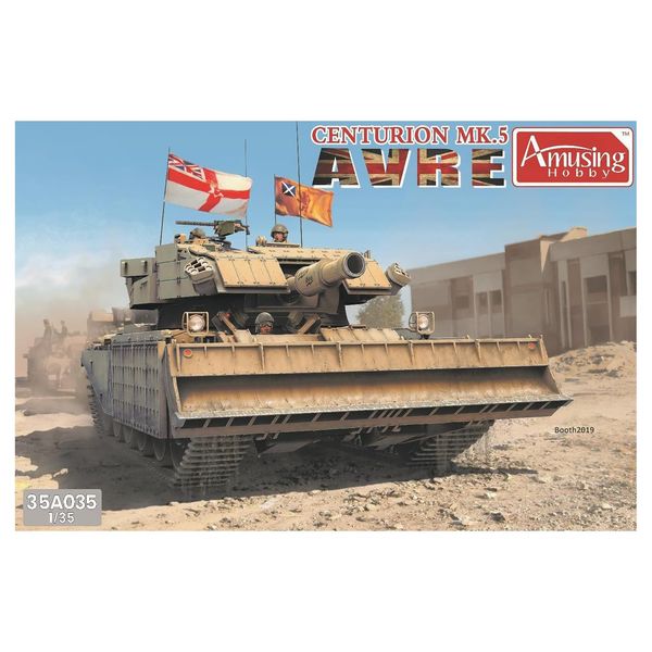 Amusing Hobby AMH35A035 1/35 British Army Centurion Mk.5 AVRE Plastic Model