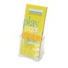 1/3 A4 Single Literature Holder Wall mountable or free standing 1427962