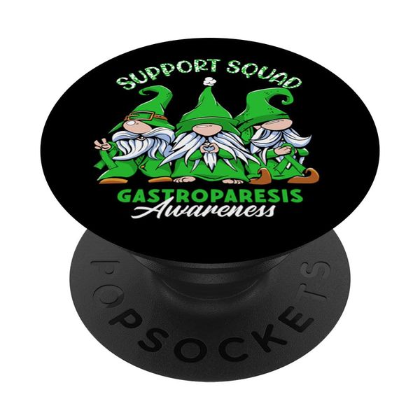 Support Awareness Squad I Digestive Paralysis Gastroparesis PopSockets Swappable PopGrip