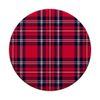 Cute Red White and Blue Squares Pattern PopSockets Swappable PopGrip
