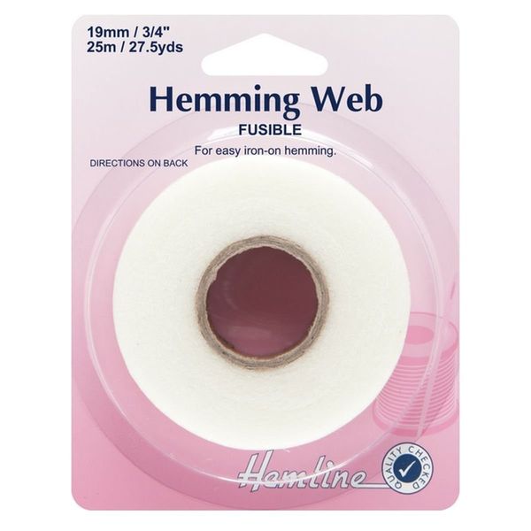 Web Fusible Hemming 25m x 19mm