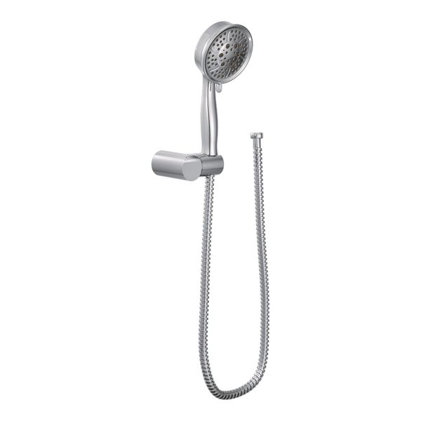 Moen 3636EP Acc-Core Four Function Eco-Performance Handheld Shower with Wall Bracket and 69-Inch Hose, Chrome