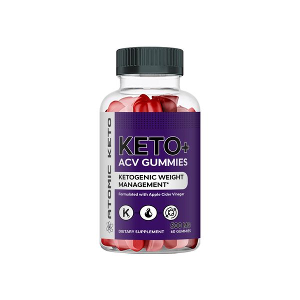 Atomic Keto Gummies - Atomic Keto Apple Cider Vinegar Gummies (Single)