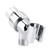 3-Way Shower Head Diverter Shower Arm Mounted Bracket Splitter Bathroom Universal Shower System Component Replacement Part Chrome Plated