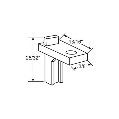Brixwell 83-535-XCP25 83 Series Pivot Bar - Pack of 25