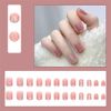 Domiya T014 Nail Tips, 3D Nails, Berry Short, Popular, Nail Stickers, False Nails, Cute, Round Tip, Fashion Nail