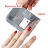 YIAGUN Foil Nail Wraps Remover, 100 PCS Nail Foil Aluminium Wraps, with Pre-Attached Lint-Free Cotton Pads for Fast & Gentle Soak Off Gel Polish Removing