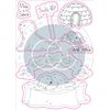 Craft Consortium CCSTMP021 STAMP MAKE SPLSH, Machen Sie einen Spritzer, Polar Playtime, Einheitsgröße