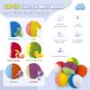 Bath Bombs for Kids, 12pcs Bath Bombs with Surprise Crystal Toys Inside, Handmade Natural and Organic Bubble Bath Bombs, Birthday Christmas Easter Gift for Girls and Boys