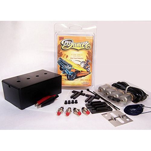Hoppin Hydros Pro Dancer Hydraulic 4 Motor Switches Model Kit for 1/24 or 1/25 Scale Plastic Hobby Cars