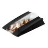 Restaurantware Rustic-Elegant Black 5.8" x 2.8" x 11.5" Micro-Perforated Bread Bags - 100 Count