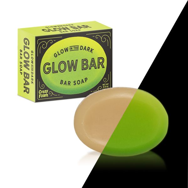 Crazy Foam Glow in the Dark Bar Soap 2 pack