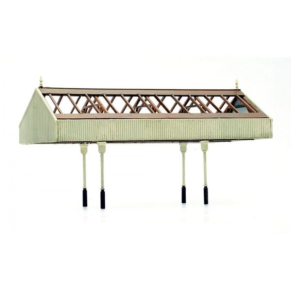 Dapol Model Railway Platform Canopy Plastic Kit - OO Scale 1/76