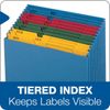 Globe-Weis/Pendaflex QuickVue Project File, Monthly Index, Letter Size, Blue (20135)