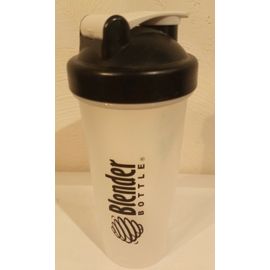 BlenderBottle Classic Shaker Bottle Perfect for Protein Shakes and Pre  Workout, 28-Ounce, Clear/Black/White