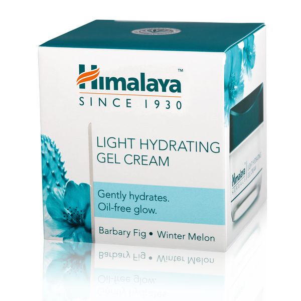 Himalaya Light Hydrating Gel Cream Is Fortified with Barbary Fig and Winter Melon That Moisturize Your Skin Leaving It Hydrated and Supple| Best Suited for Oily Skin -50g