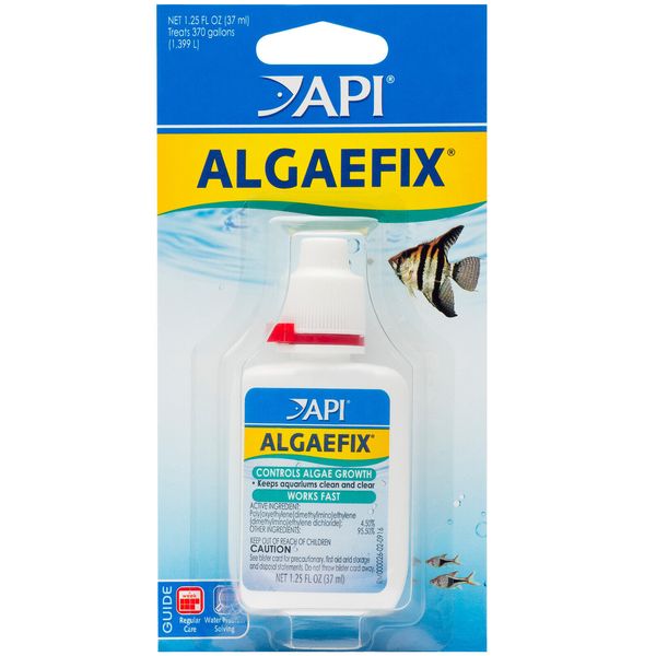 API AlgaeFix 1.25oz Safe and Effective Freshwater Aquarium Algae Control