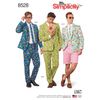 Simplicity 8528 Men's Suit Costume Sewing Pattern, Sizes 44-52