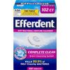 Efferdent Denture Cleanser Tablets, Complete Clean, 102 Tablets