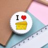 'I Love Cheese' Compact Pencil Sharpener (PS00028552)