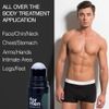 Seroflora For Men Razor Bumps Solution - Ingrown Hair Treatment for Men - Razor Bump Treatment for After Shave & Waxing - Roll-On for Face, Legs, Body (3.5floz)