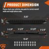 Replacement Step Pad for 3" Round Nerf Bars - Set of 4