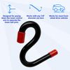 ZKTOOL Lower Control Arm Pry Tool Mechanical Professional Tool Lower Control Arm Tool Suspension Bushing Tool Designed for Use with 7/8" Diameter Bar