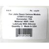 3 John Deere U15973 Compatible O-rings / R&S 129JD / NBR H4A Material