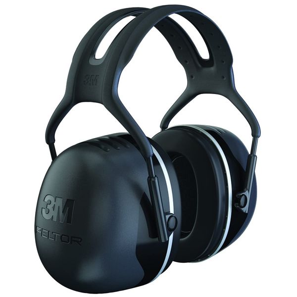 3M Standard Over The Head, Black, One Size Fits Most