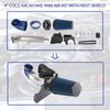 4 inch Cold Air Intake Kit with Heat Shield Replacement For Silverado 1500 25...