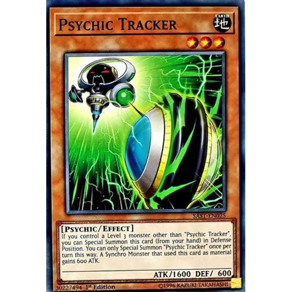 Yu-Gi-Oh! - Psychic Tracker - SAST-EN025 - Savage Strike - First Edition - Common