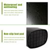 13 Gal Kitchen Bin Automatic Sensor Office Trash Can Stainless Touch Free Black