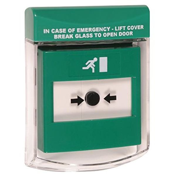 STI STI 6930/G CALL POINT STOPPER FLUSH MOUNT GREEN [1] (Epitome Certified)
