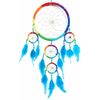 SILVER WEB RAINBOW DREAM CATCHER M by BRILLIANT GIFTS
