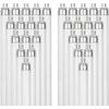 40Pack Fluorescent Tube Light Bulb, High Output 4100K Linear Lamp, G5, 54W