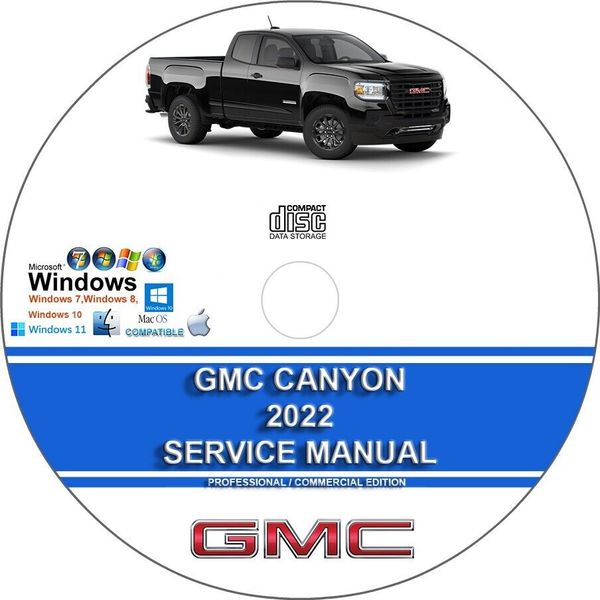 GMC Canyon 2022 Factory Workshop Service Repair Manual