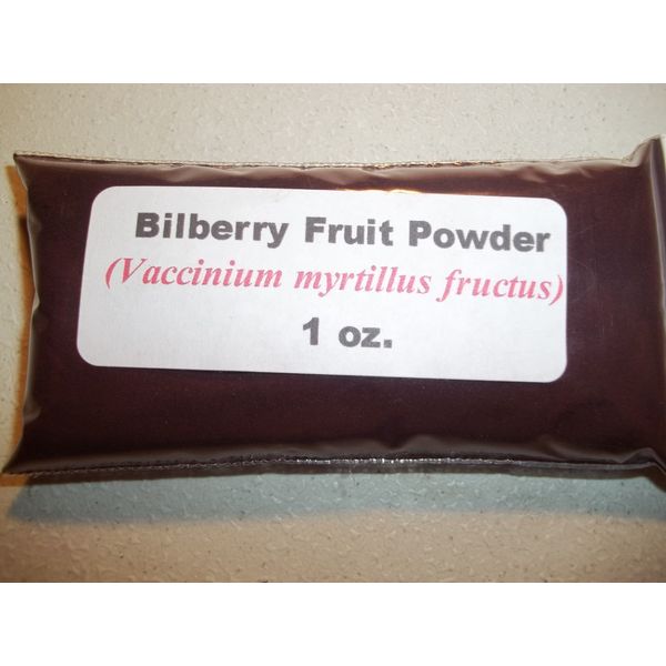 1 oz. Bilberry Fruit Powder (Vaccimium myrtillus)