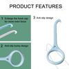 16 PCS Aligner Removal Tool, Retainer Remover Tool, Aligner Tooth Hook, Invisible Braces Remover Hook for Clear Braces & Dentures