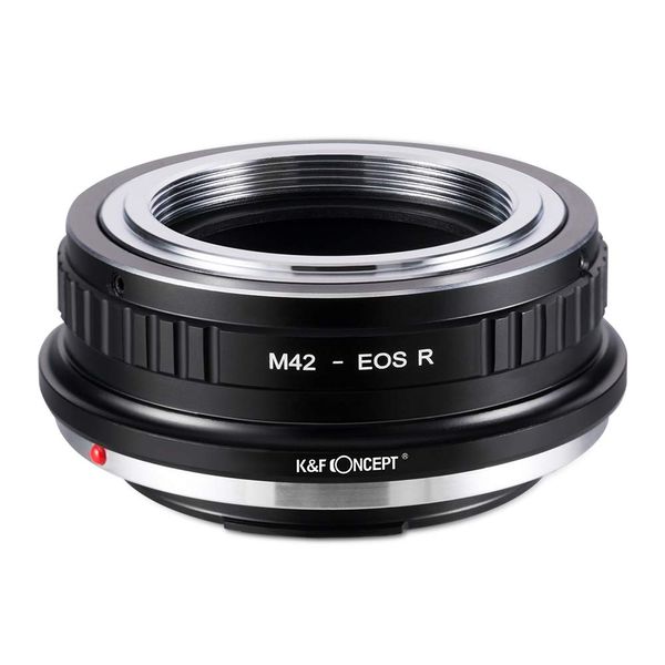 K&F Concept M42 Lens to Canon EOS R Camera Mount Adapter M42 Canon RF EOSR Lens Mount Adapter Infinity